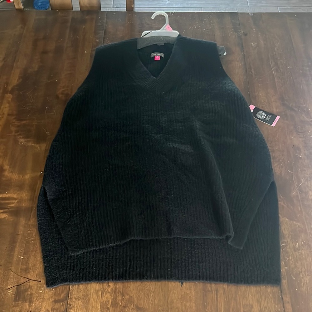 Sweater vest black Vince camuto